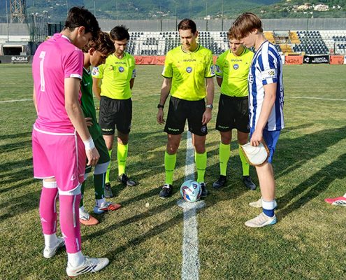 La partita diretta da Alberto Ruben Arena (CAN A-B)
