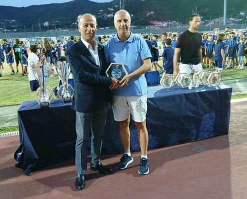 Premiato Roberto Raspantini, Presidente della Rocchese