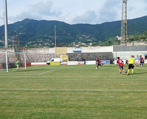 Il calcio di rigore fallito dalla Casertana